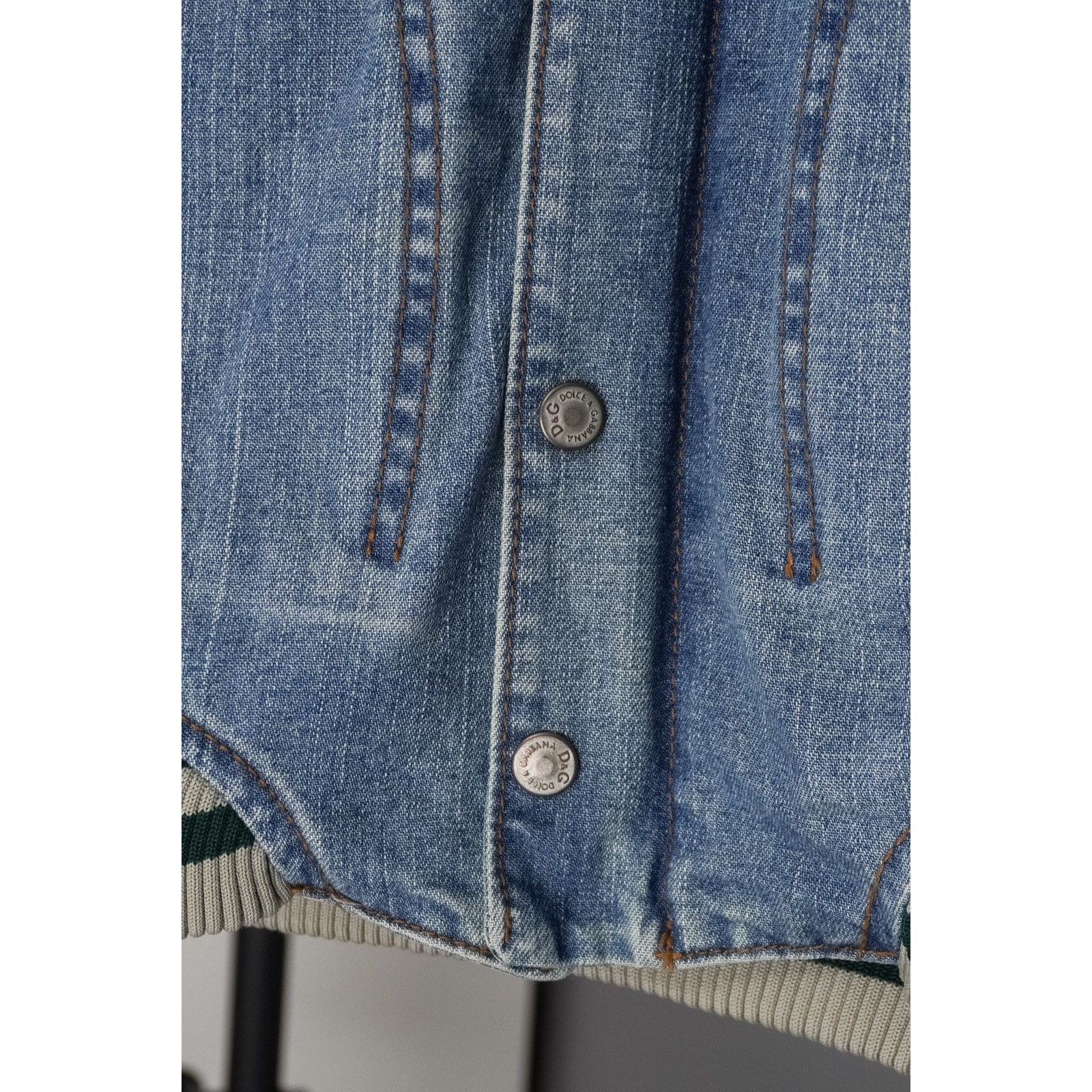 Dolce & Gabbana Vintage archive dolce gabbana big back dg logo denim jacket Size US M / EU 48-50 / 2 - 7 Thumbnail