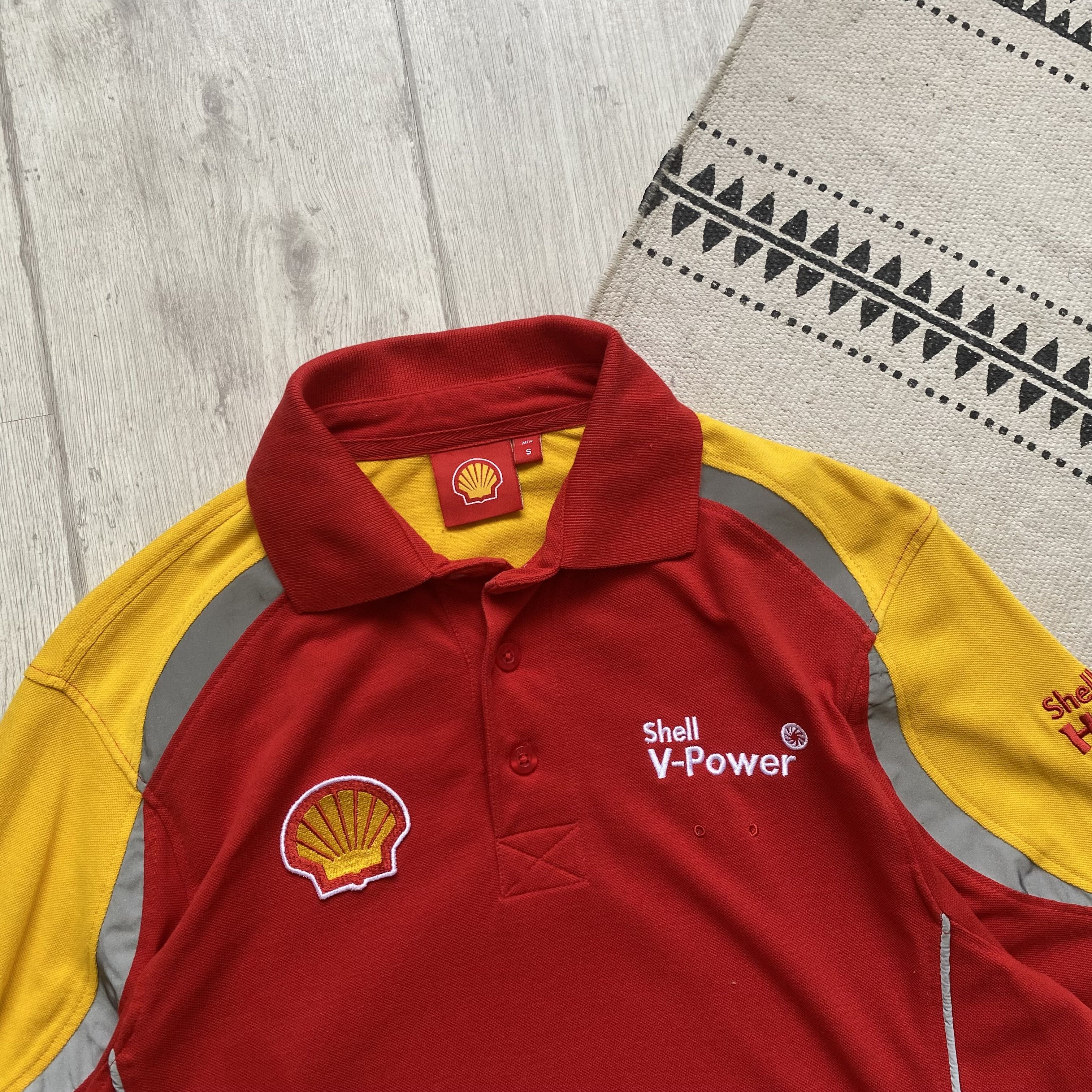 Ferrari 🏎️ Vintage F1 Racing Ferrari longsleeve Shell jersey Rugby Size US S / EU 44-46 / 1 - 3 Thumbnail