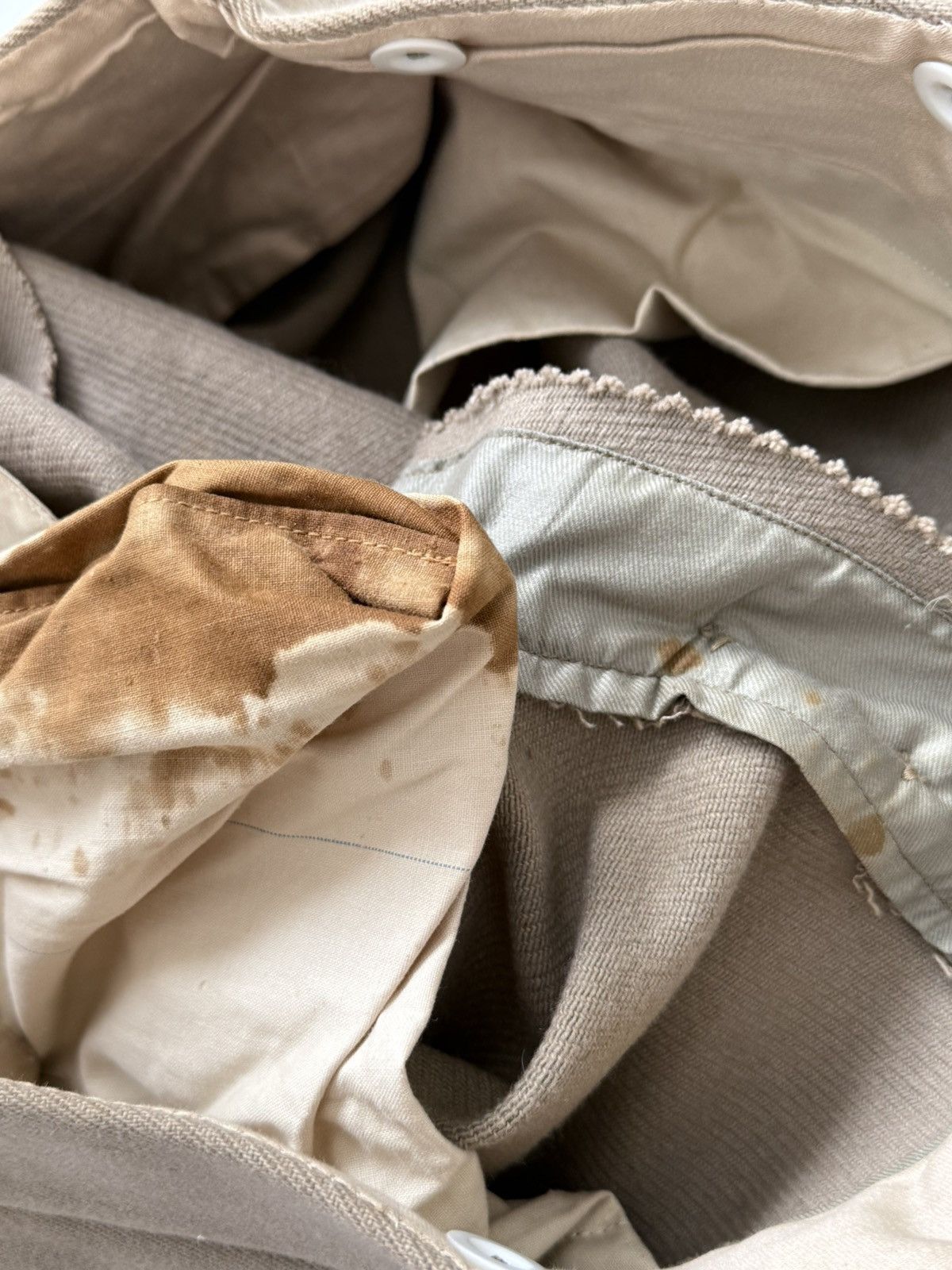 Vintage Antique 1940s „Pykehley” British Riding Breeches Pants Size US 35 - 17 Thumbnail