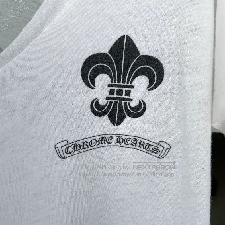 Chrome Hearts CHROME HEARTS Size L White back with three Scout flowers an Size US L / EU 52-54 / 3 - 3 Thumbnail