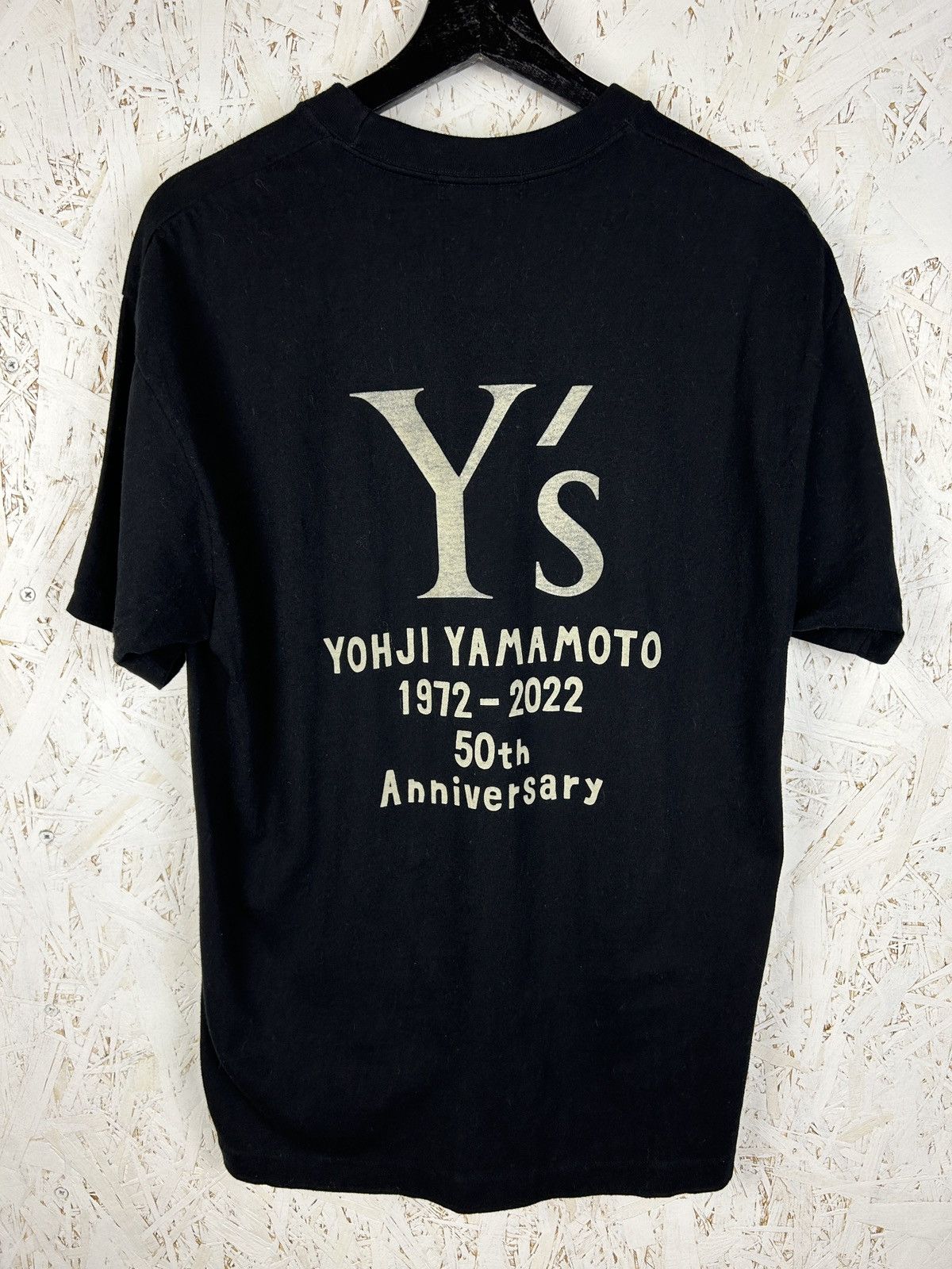 Yohji Yamamoto Y’s Yohji Yamamoto 50 Anniversary 1972-2022 T-Shirt Size 2 Size US M / EU 48-50 / 2 - 1 Thumbnail