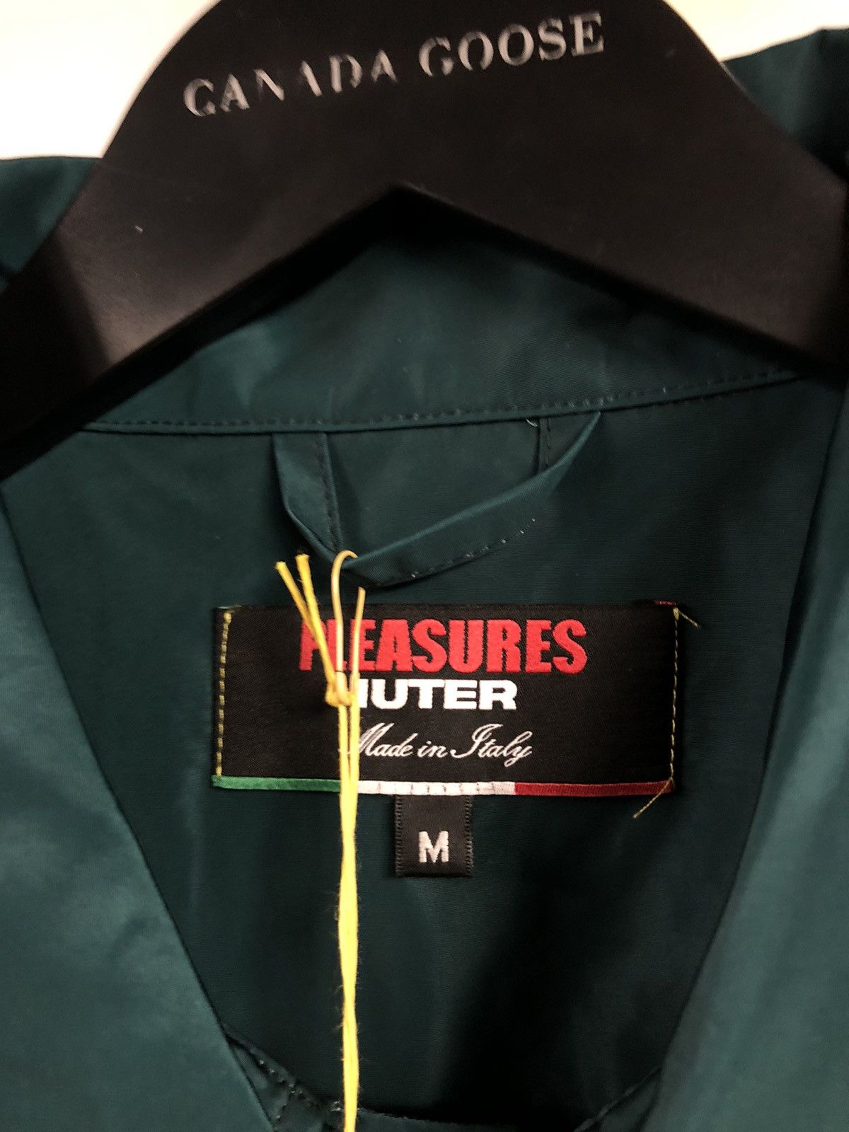 Pleasures Pleasures Iuter Lorenzo Green Coach Jacket Medium Size US M / EU 48-50 / 2 - 4 Thumbnail