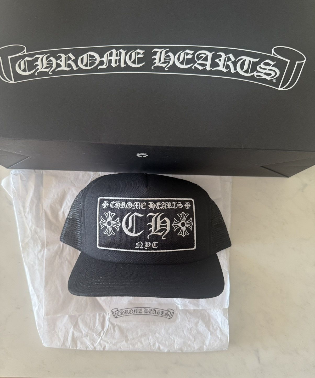 Chrome Hearts Chrome Hearts Trucker Hat - Honolulu | Grailed