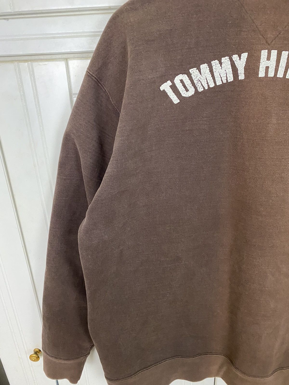 Tommy Hilfiger × Vintage Vintage Tommy Hilfiger Sweater Zip Up Size US XL / EU 56 / 4 - 6 Thumbnail