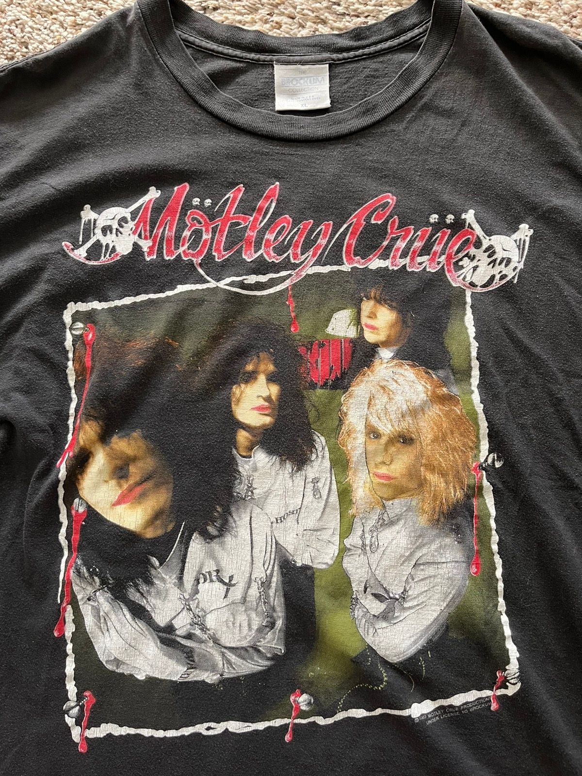 Vintage Vintage 1989 Motley Crüe Dr Feel Good Tour Shirt Size US M / EU 48-50 / 2 - 3 Thumbnail