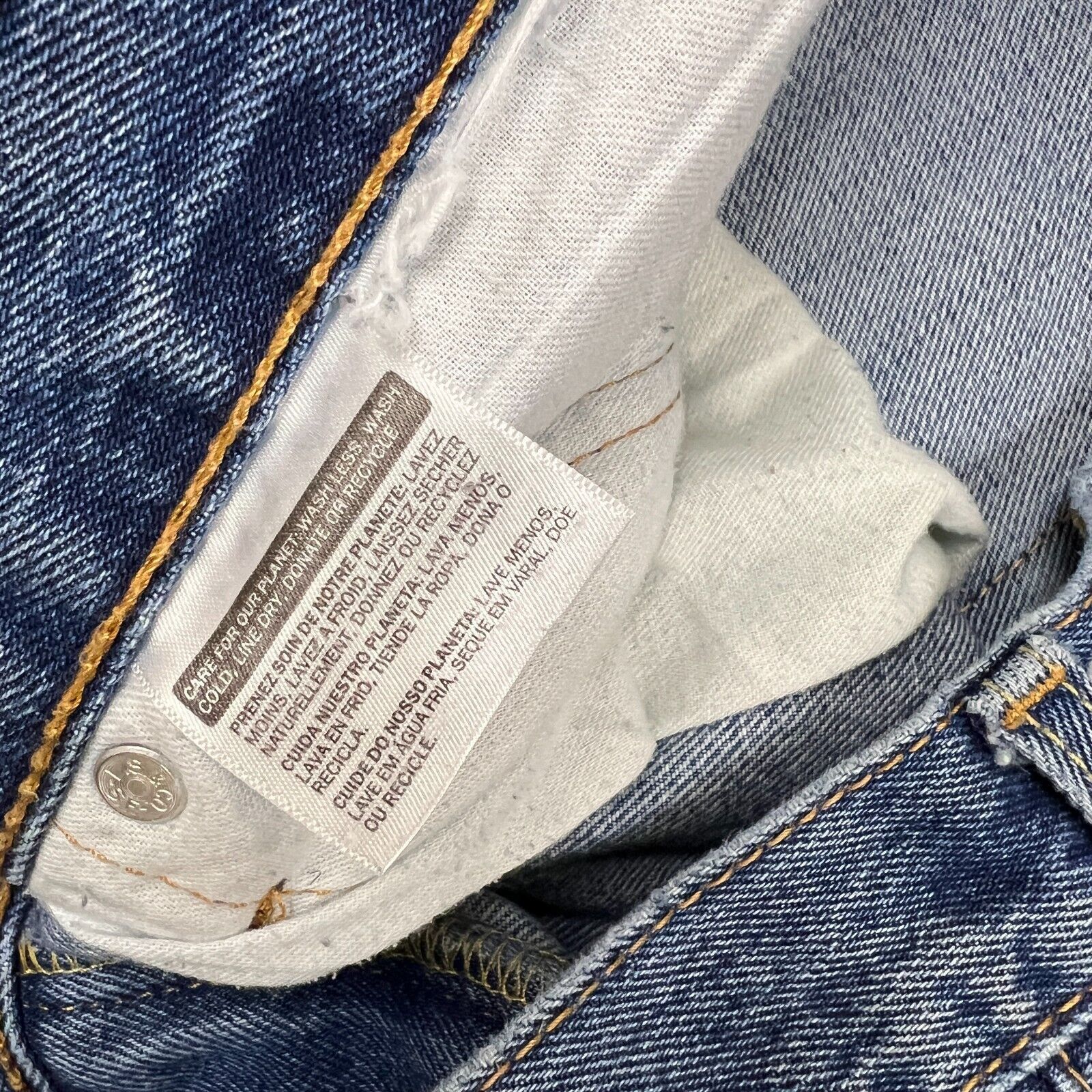 Levi's × Vintage Levi's 550 Jeans 36x29 Relaxed Light Wash Baggy Denim Pants Size US 36 / EU 52 - 8 Thumbnail
