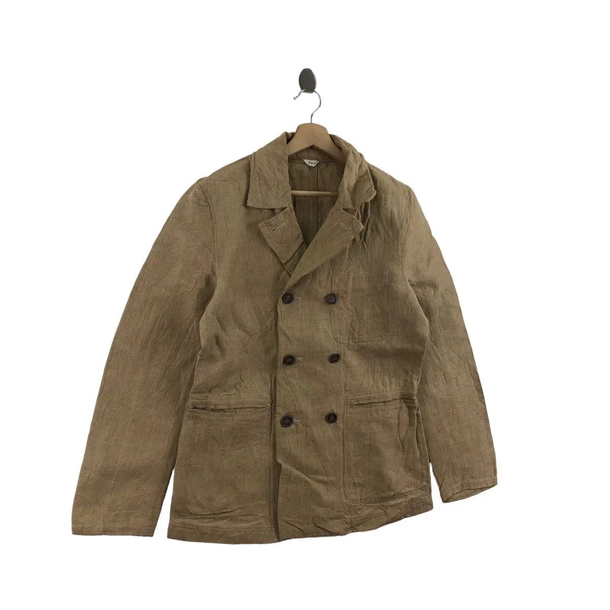 Vintage Vtg ABX JAPAN Collection Pea Coat Chore Denim Jacket Jeans Size US S / EU 44-46 / 1 - 3 Thumbnail