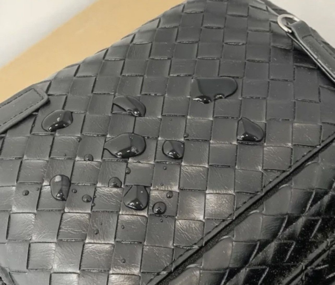 Other Black Leather Backpack Size ONE SIZE - 4 Thumbnail
