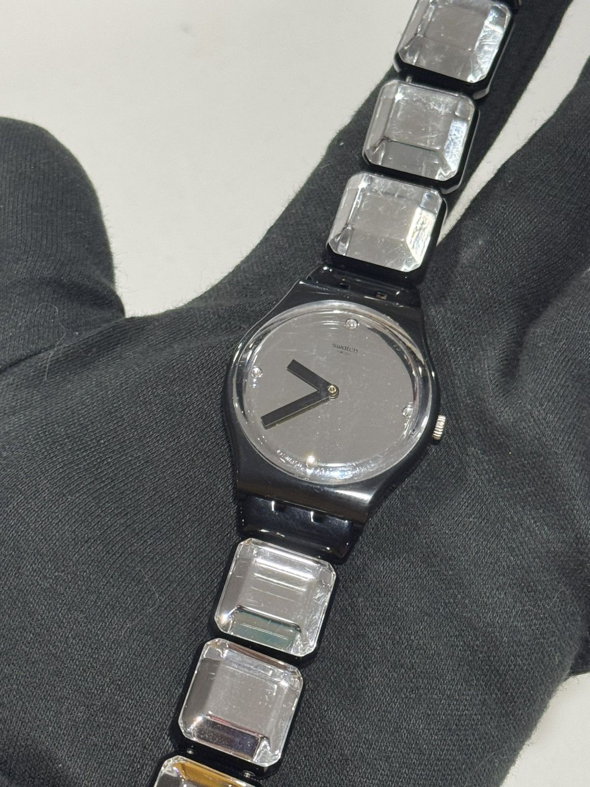 Swatch Swatch LUXY-SQUARE GB300B wrist watch Size ONE SIZE - 7 Thumbnail