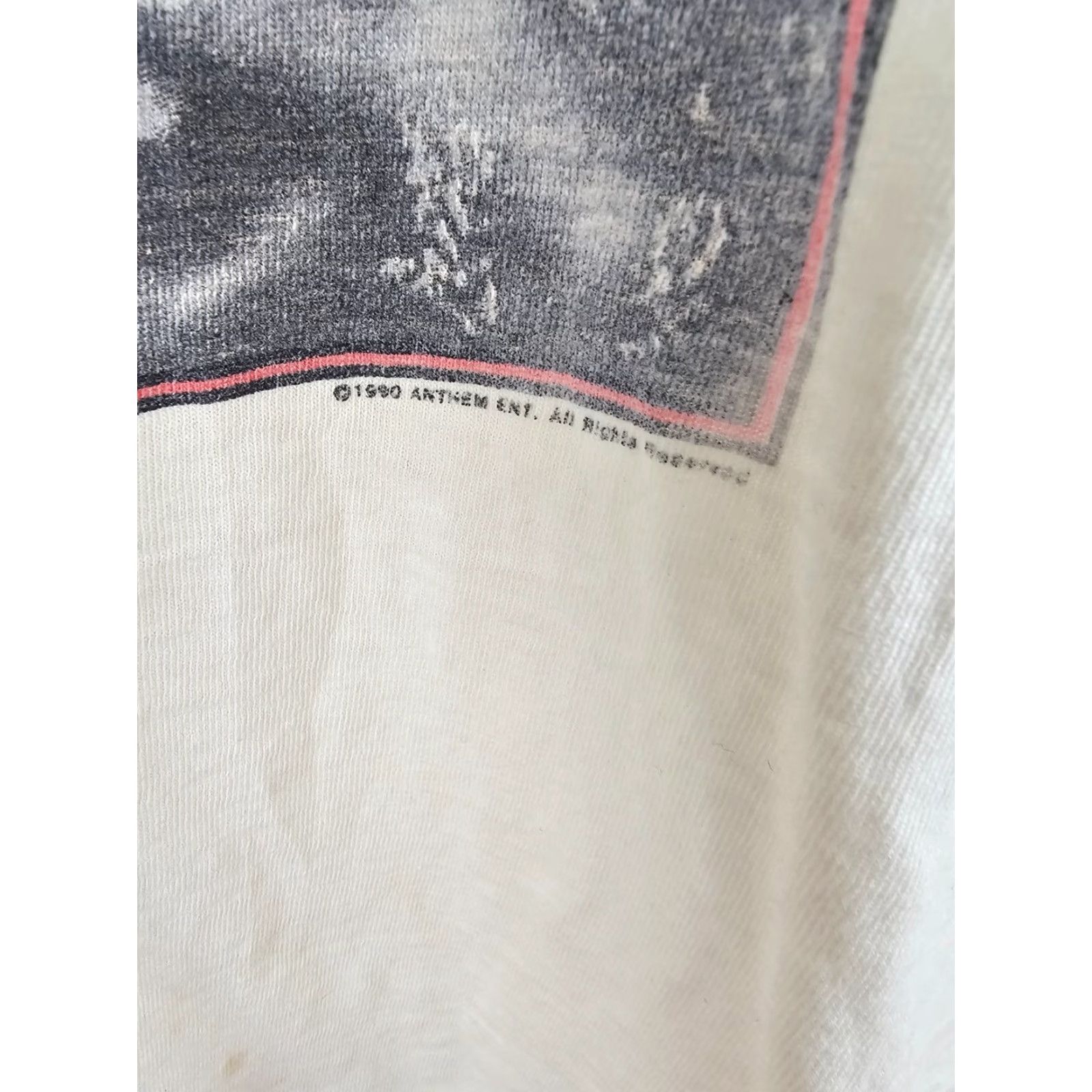 Hanes VINTAGE 90's RUSH PRESTO ROCK BAND TOUR CONCERT T-SHIRT XL White XL Mens T-Shirt Short Sleeve Crew Neck Mens Size US XL / EU 56 / 4 - 3 Thumbnail