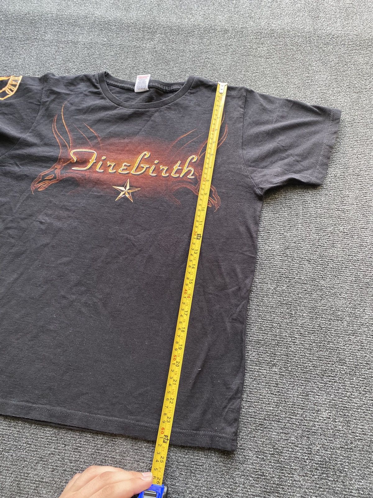 Band Tees 🔥00s Vntg Firebirth Gotthard Faded black tee mens M Size US M / EU 48-50 / 2 - 6 Thumbnail