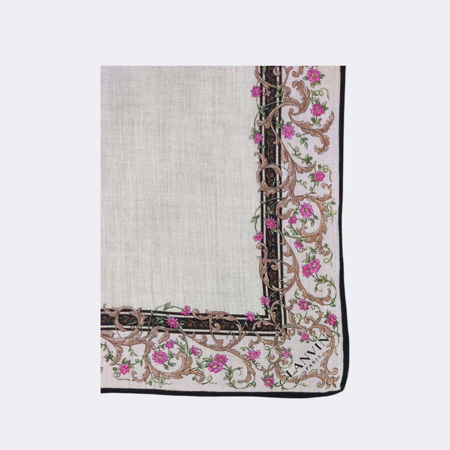 Lanvin Vintage Lanvin Handkerchief Neckerchief Bandana H236M Size ONE SIZE - 3 Thumbnail