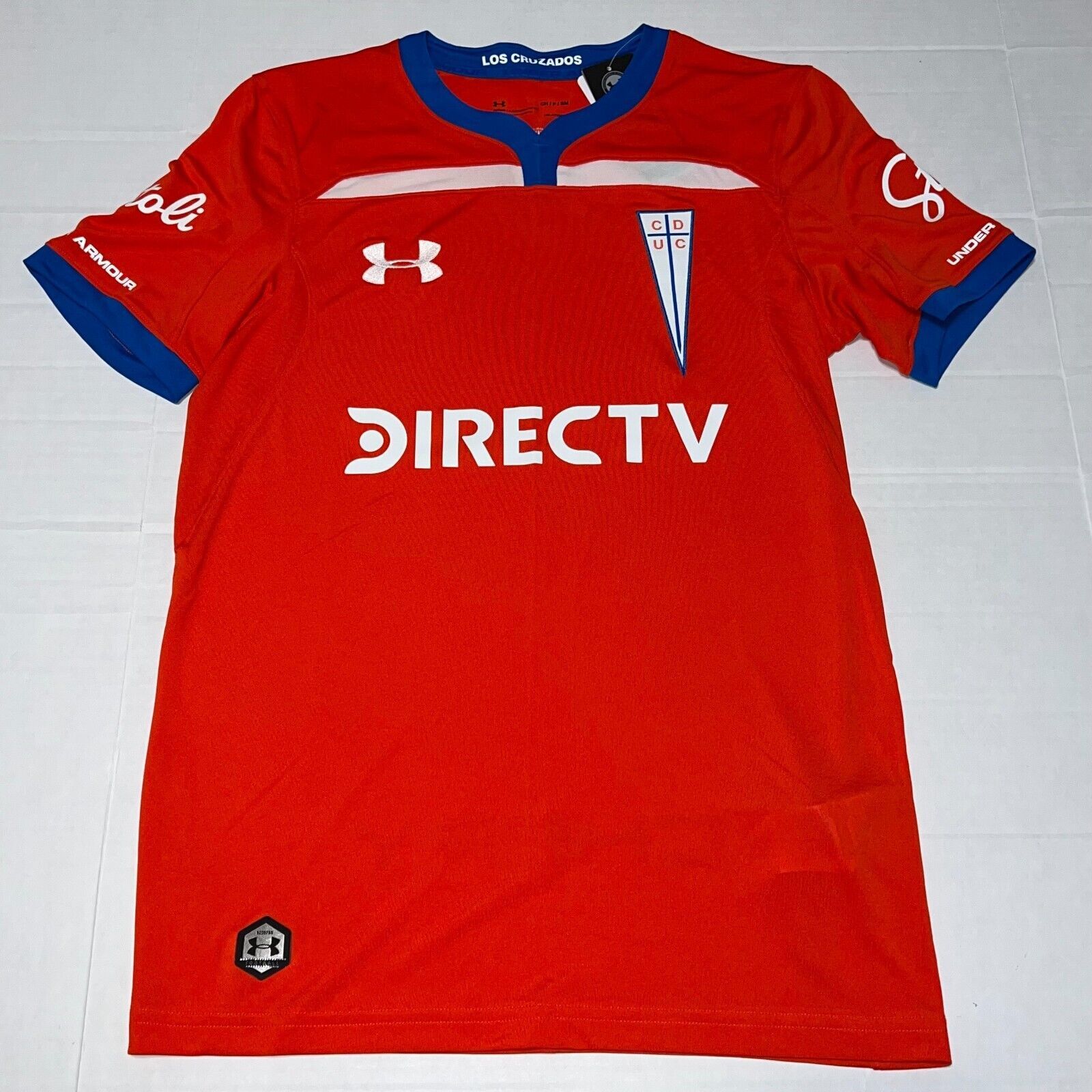 Under Armour Mens Under Armour Club Deportivo Catolica Chile Jersey Small Size US S / EU 44-46 / 1 - 2 Thumbnail