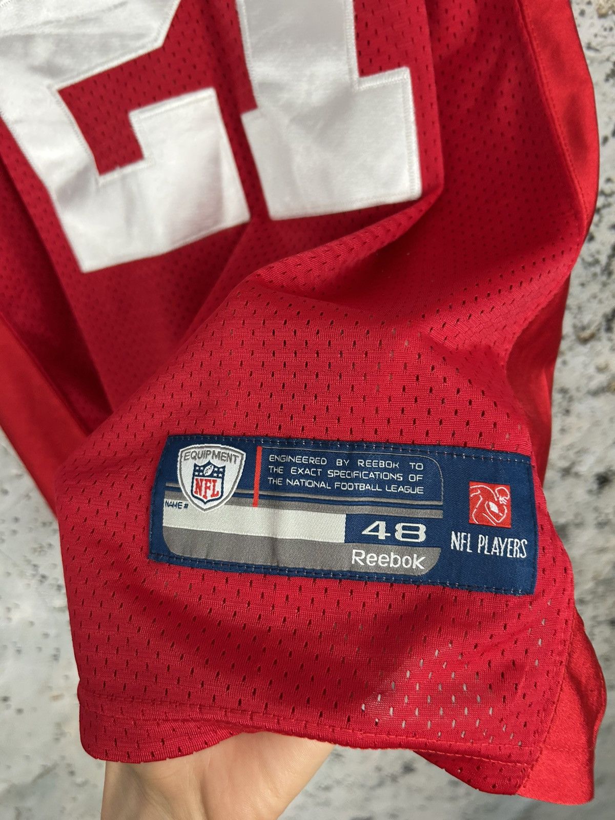 NFL Vintage Reebok 49ers San Francisco NFL Jersey 90s Sport Rare Size US XL / EU 56 / 4 - 7 Thumbnail