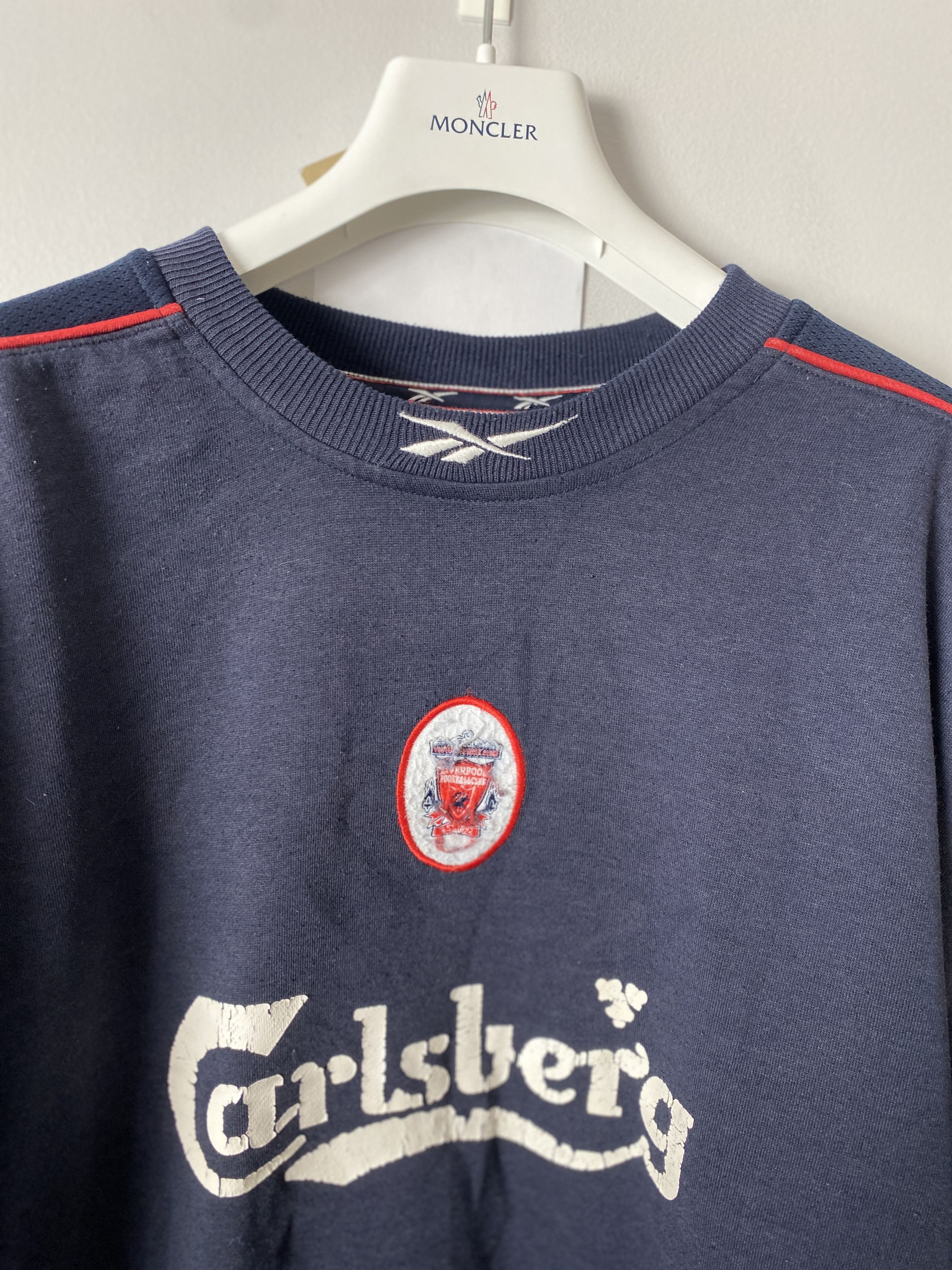 Reebok Reebok Liverpool FC Vintage 90s Official Carlsberg soccer Size US L / EU 52-54 / 3 - 2 Thumbnail