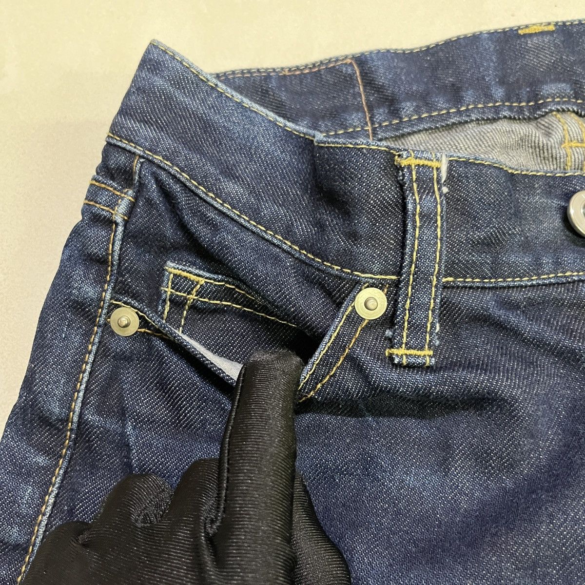 14th Addiction × If Six Was Nine × Japanese Brand Barak Denim Spider Embroidered Jeans Size 28" / US 6 / IT 42 - 9 Thumbnail