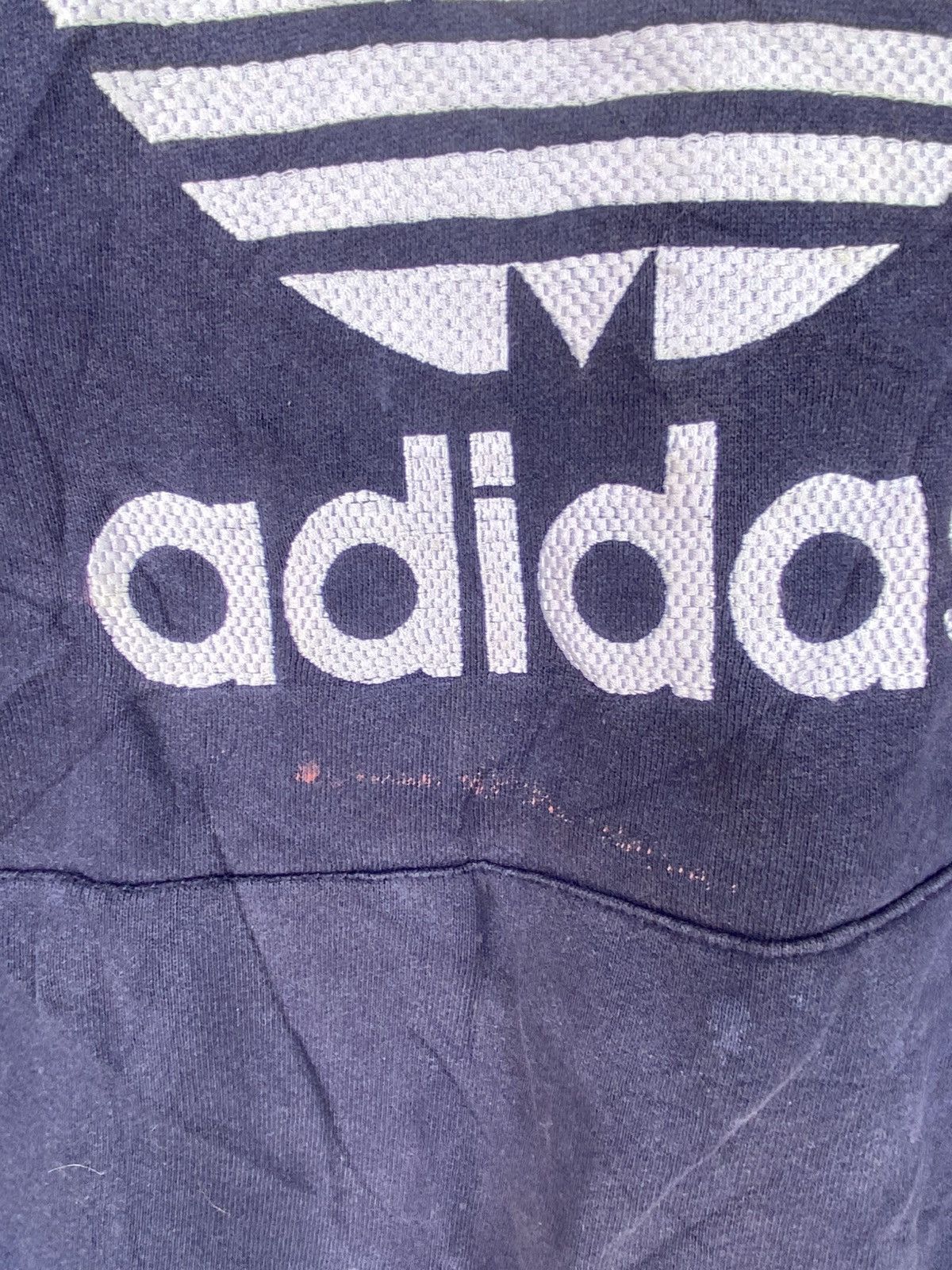 Other Vintage Adidas Big Logo Embroidered Hoodie Sweater Size XL Size US XL / EU 56 / 4 - 5 Thumbnail