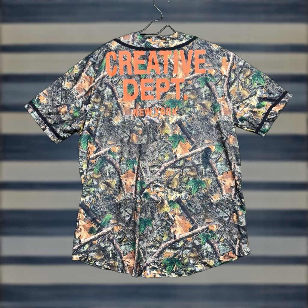 G-Star G Star Raw Camo Jersey Shirt Mens XL Short Sleeve Button Up AOP Creative Dept. Cotton Jersey Green 2020-2029 Mens Shirt XL Camouflage Size US XL / EU 56 / 4 - 1 Thumbnail