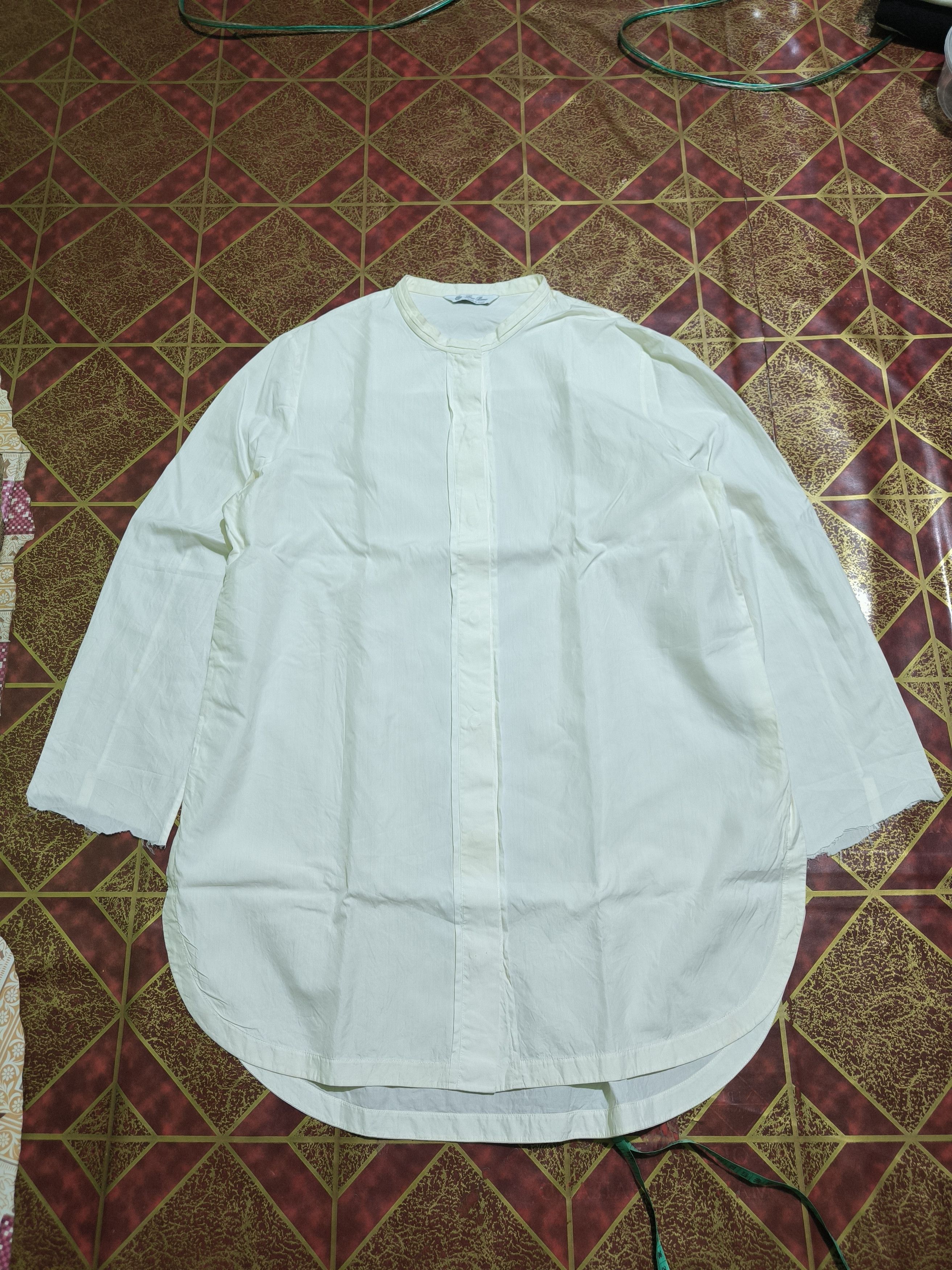 Loro Piana Loro Piana Distressed Shanghai Collar Shirt Size US M / EU 48-50 / 2 - 1 Thumbnail