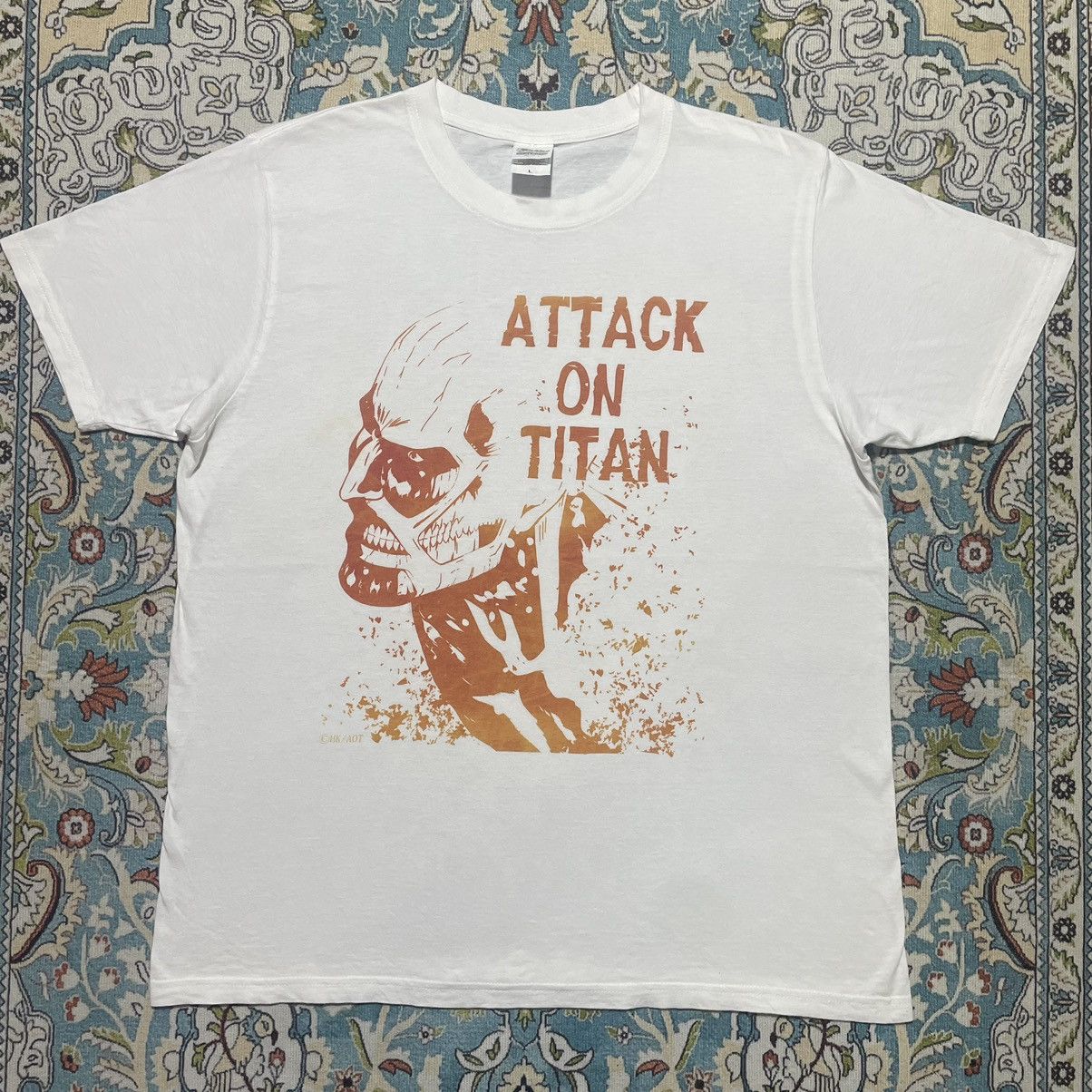 Cartoon Network × Japanese Brand Attack On Titan Anime Japenese Manga T-shirt Size US M / EU 48-50 / 2 - 2 Thumbnail