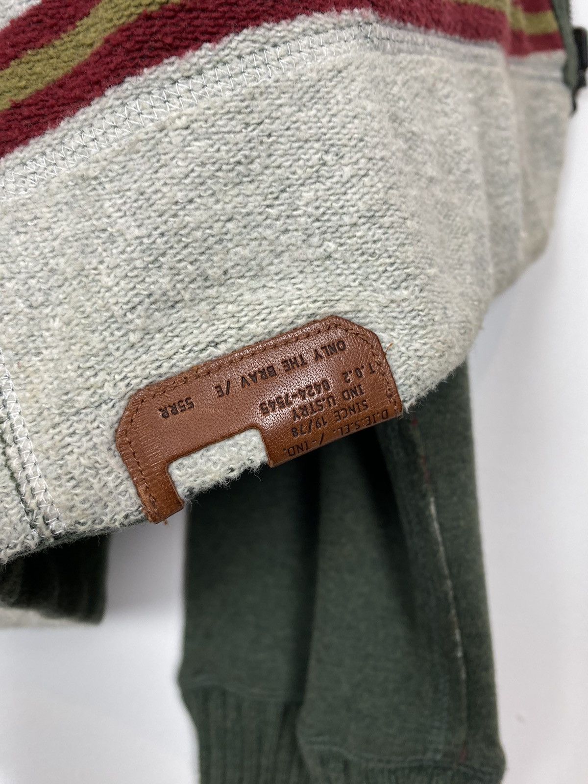 Diesel Vintage Diesel Full Zip Long Sleeve Hoodie Size XL Top Green Size US XL / EU 56 / 4 - 7 Thumbnail