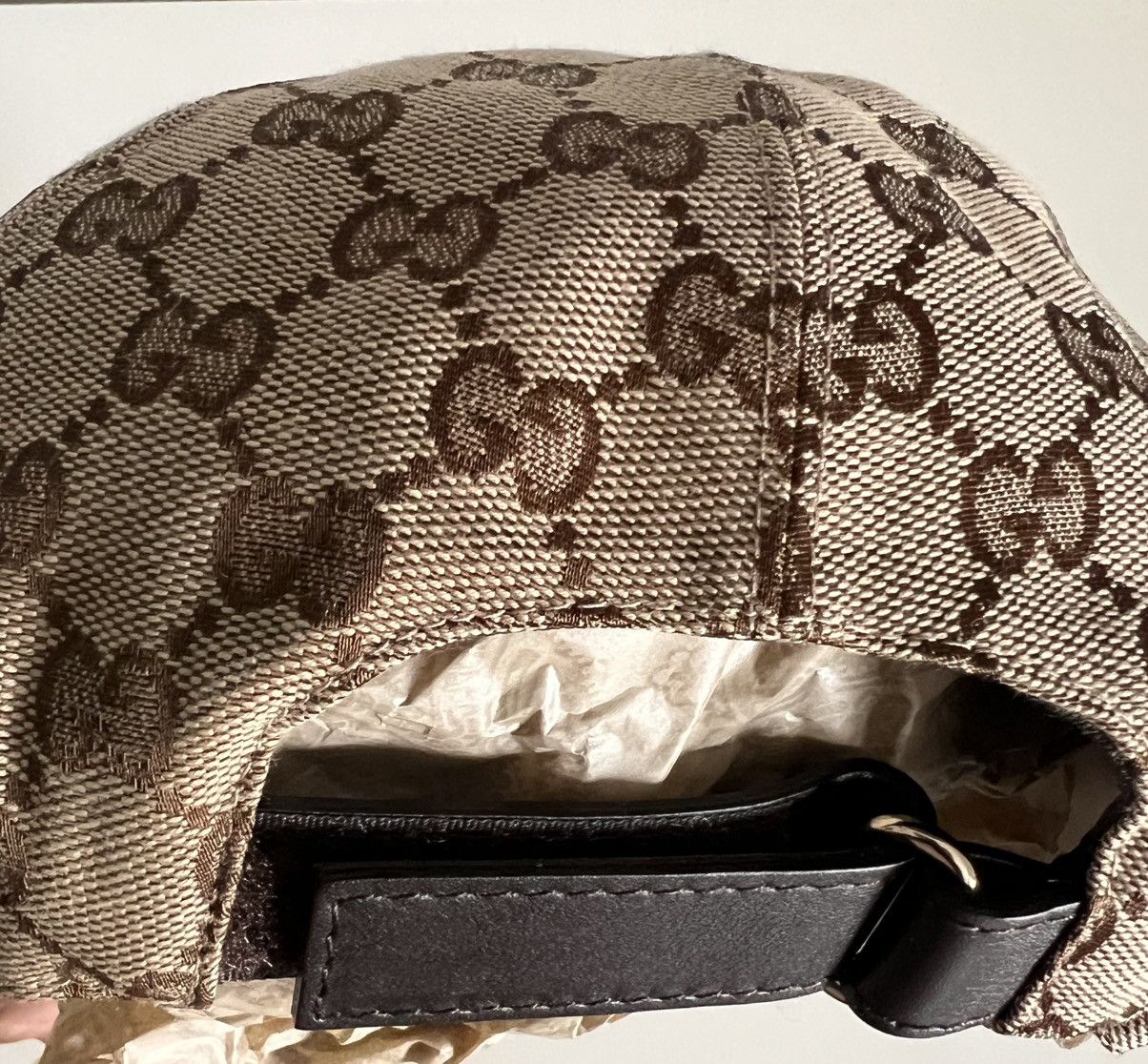 Gucci Gucci Baseball Cap Original GG Canvas ***New*** Size ONE SIZE - 13 Thumbnail