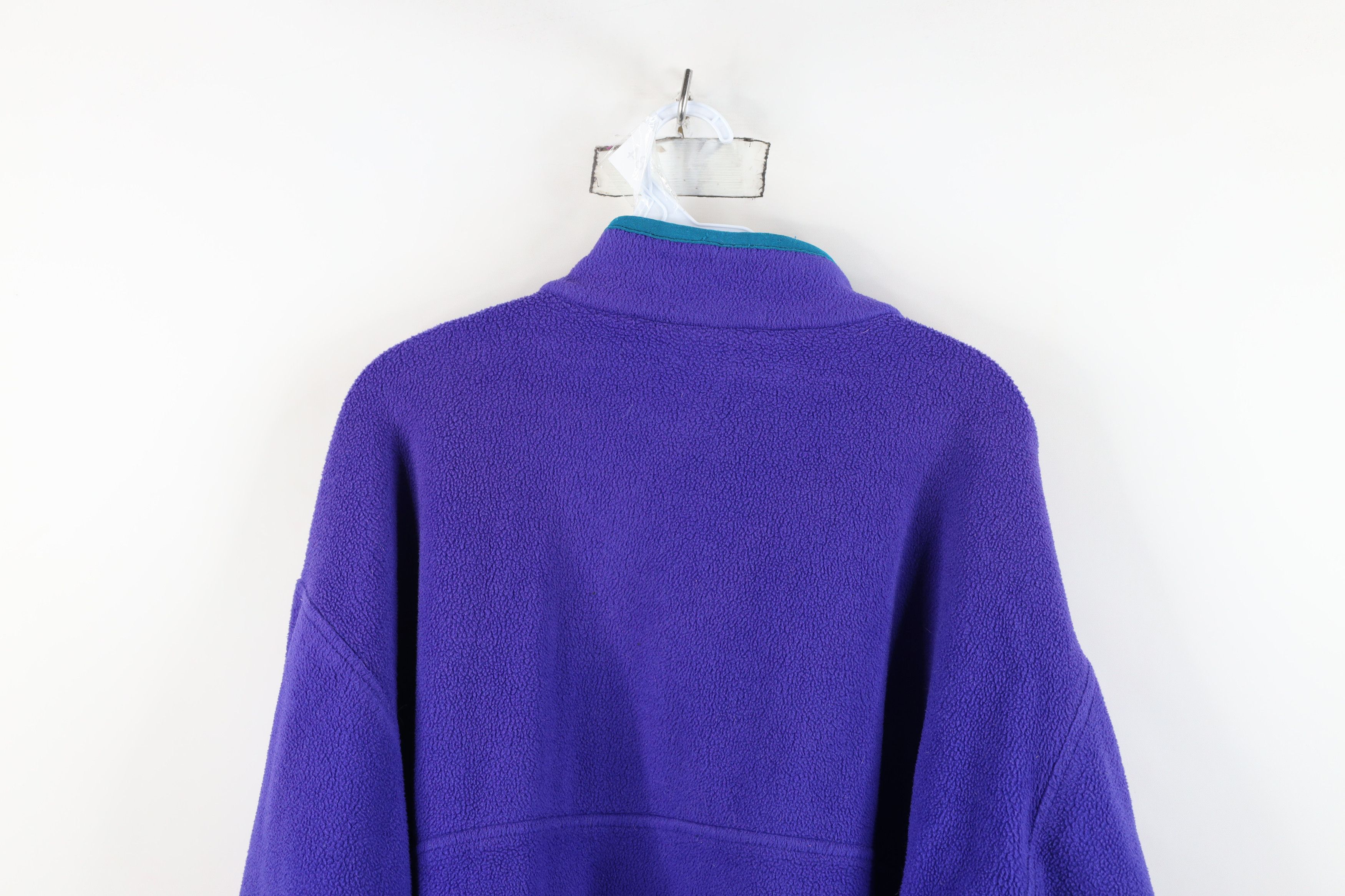 Vintage Vintage 90s Streetwear Half Zip Fleece Pullover Sweater USA Size L / US 10 / IT 46 - 13 Thumbnail