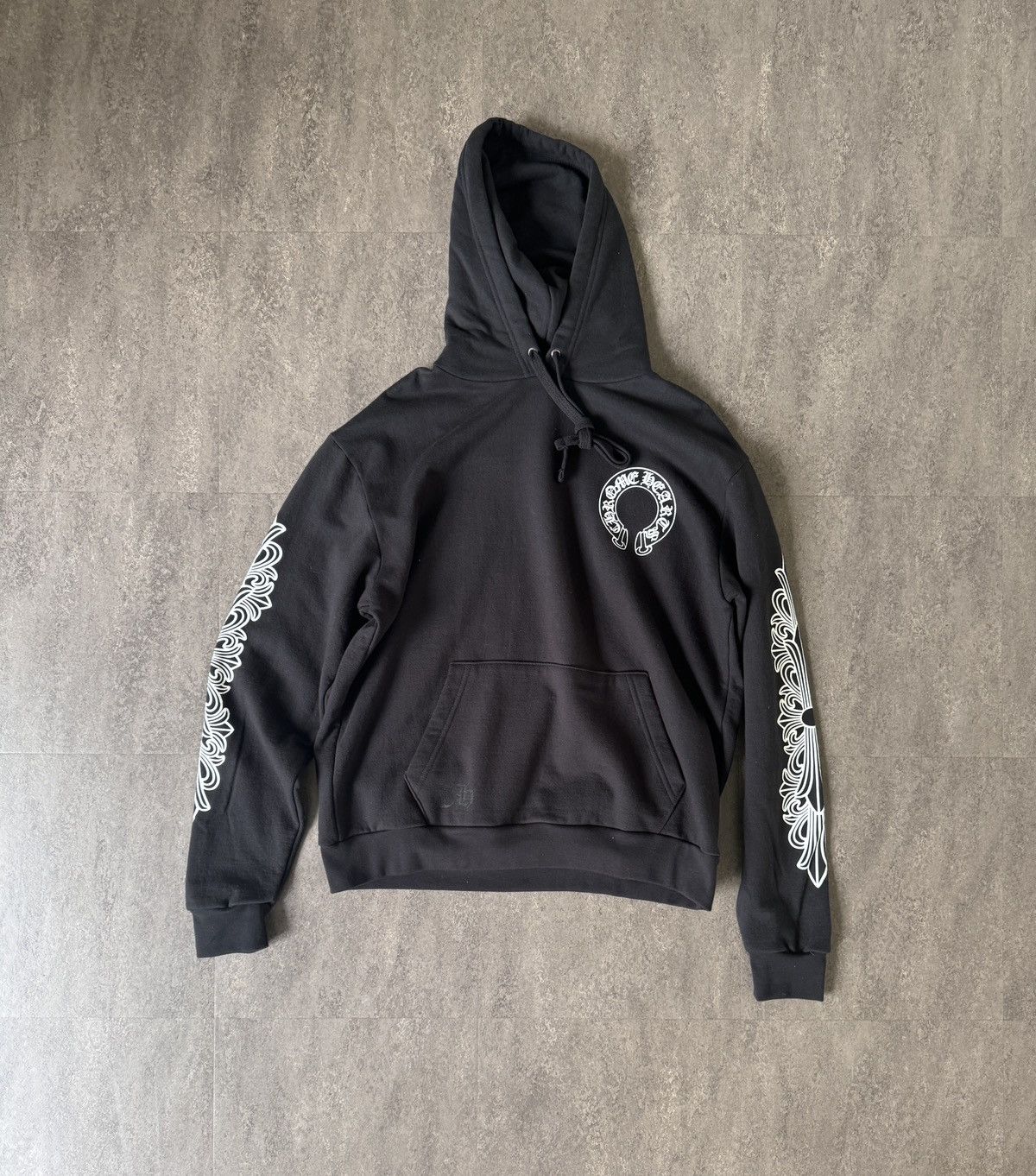 Chrome Hearts Chrome Hearts Horse Shoe Floral Hoodie Size US S / EU 44-46 / 1 - 1 Thumbnail