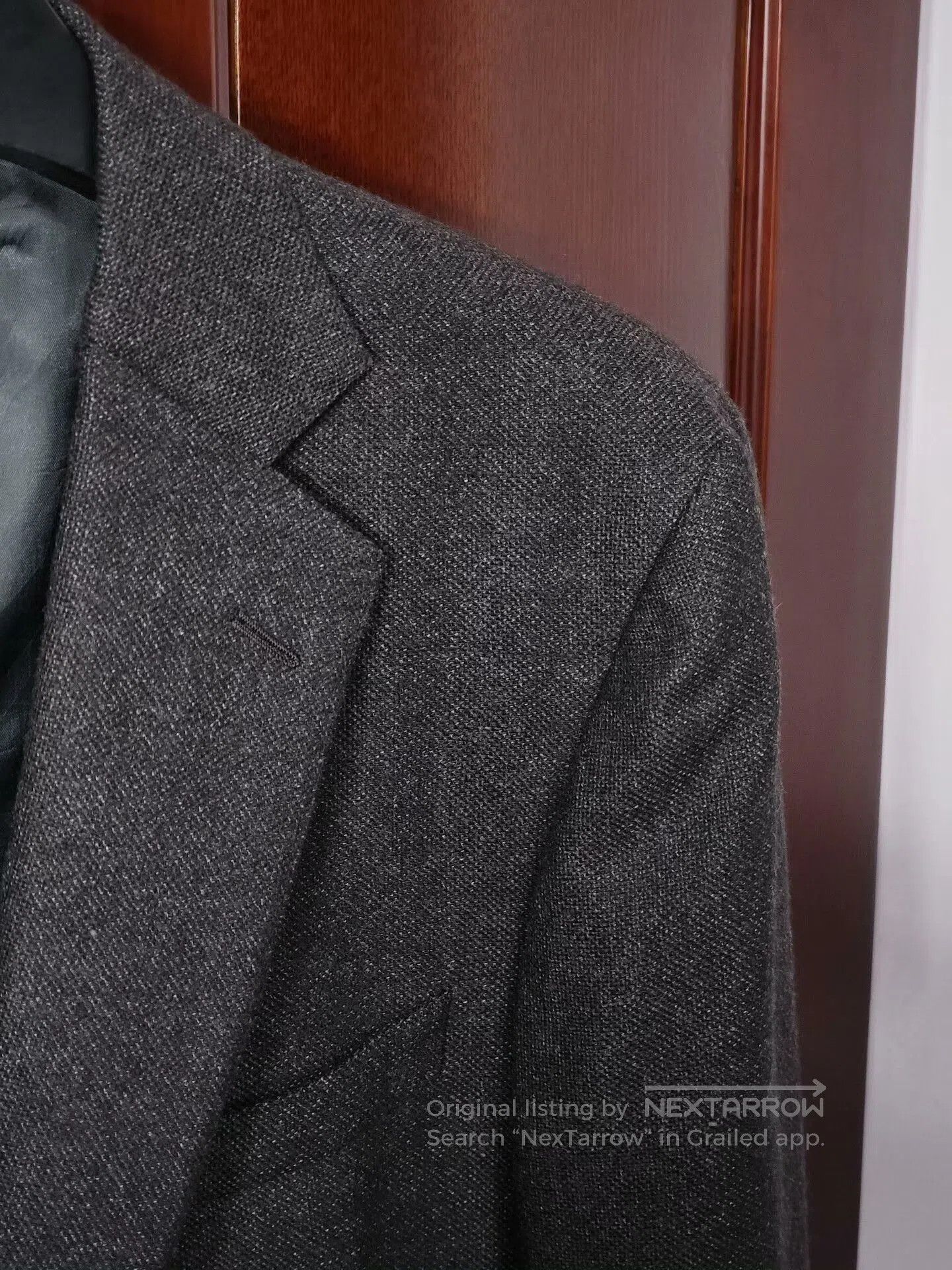 Ermenegildo Zegna Dunhill Wool Linen Blend Suit Jacket. Size US L / EU 52-54 / 3 - 3 Thumbnail
