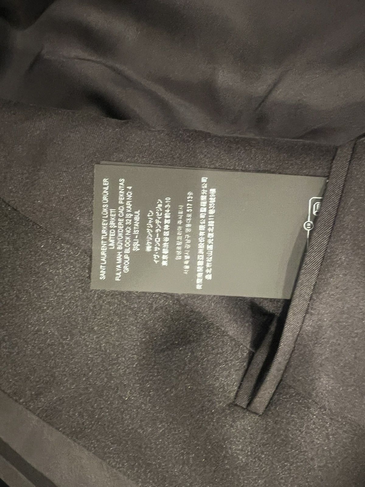 Saint Laurent Paris Saint Laurent men’s tuxedo blazer. 54/44. $3290 Size 44R - 8 Thumbnail
