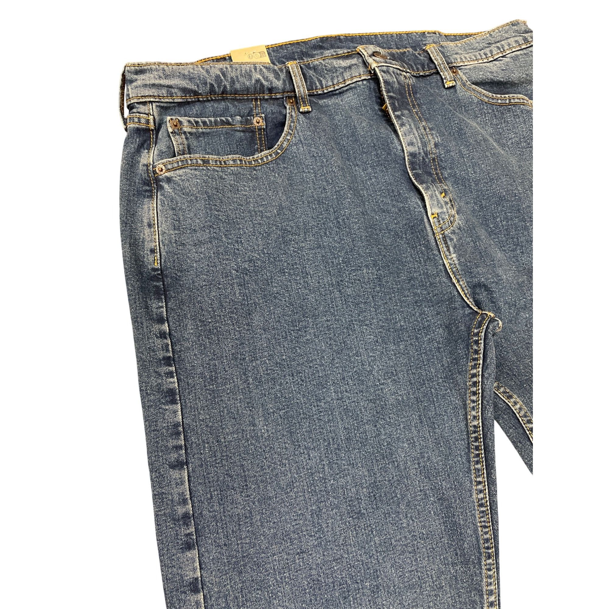 Levi's Levis 505 Mens Straight Fit Blue Denim Jeans Size 40x34 SKU Size US 40 / EU 56 - 2 Thumbnail