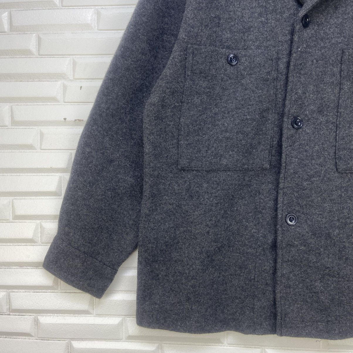 Lemaire × Uniqlo Uniqlo X Lemaire Wool Jacket Coat Size US M / EU 48-50 / 2 - 5 Thumbnail
