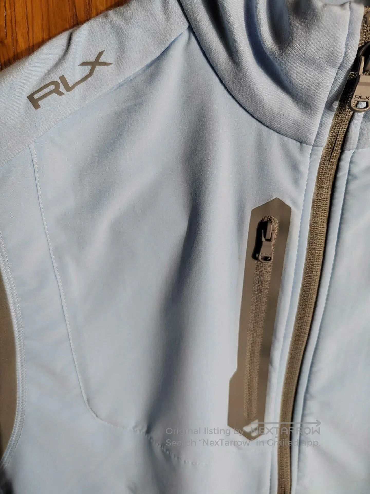 RLX Ralph Lauren RLX Blue Stand Collar Vest. Size US M / EU 48-50 / 2 - 3 Thumbnail
