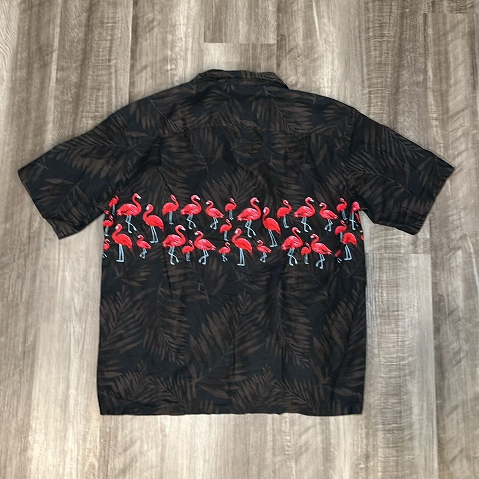 Pacific Legend Pacific Legend Hawaiian Flamingo Short Sleeve - 2XL Size US XXL / EU 58 / 5 - 3 Thumbnail