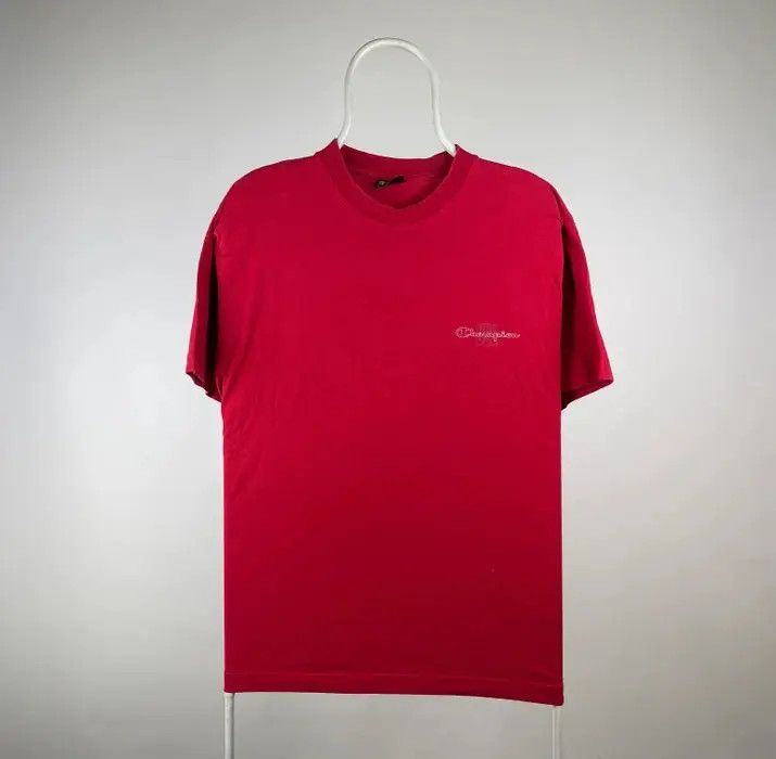 Champion Champion T-shirt vintage logo USA size Large red streetwear Size US L / EU 52-54 / 3 - 1 Thumbnail