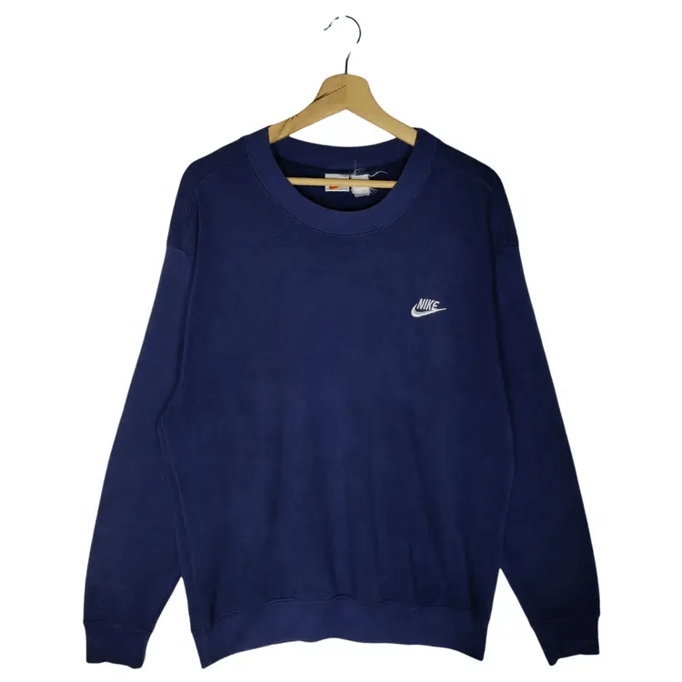 Nike Vintage 80's Nike Faded Sweatshirts Size US L / EU 52-54 / 3 - 1 Thumbnail