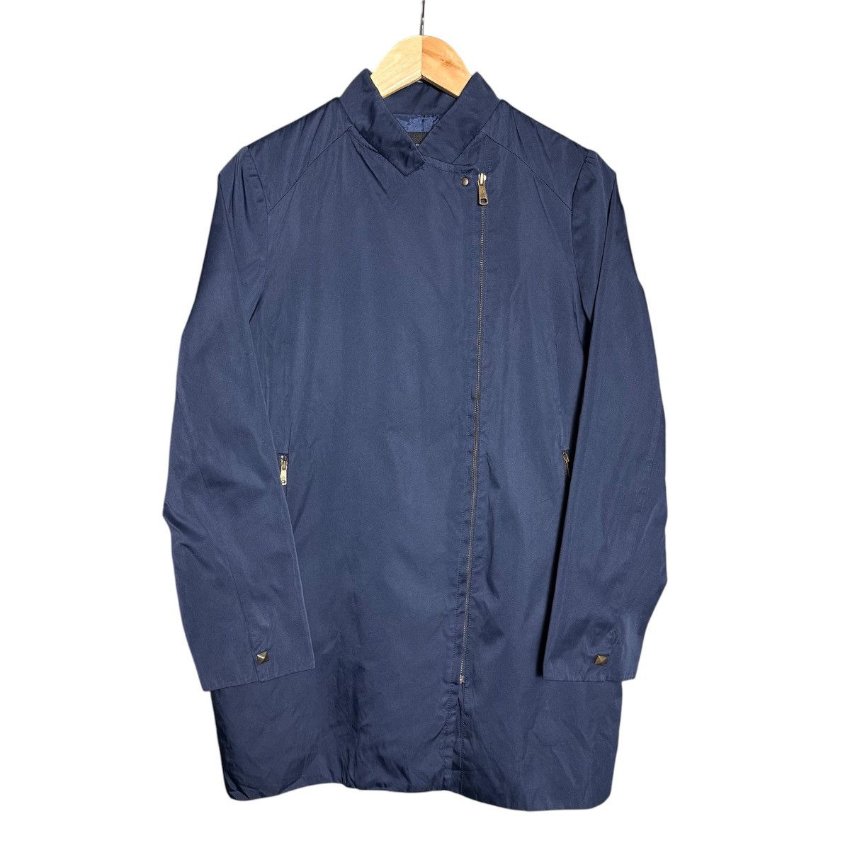 Japanese Brand Arnaldo Bassini Nylon Jacket Coat Vintage Designers Size US L / EU 52-54 / 3 - 1 Thumbnail