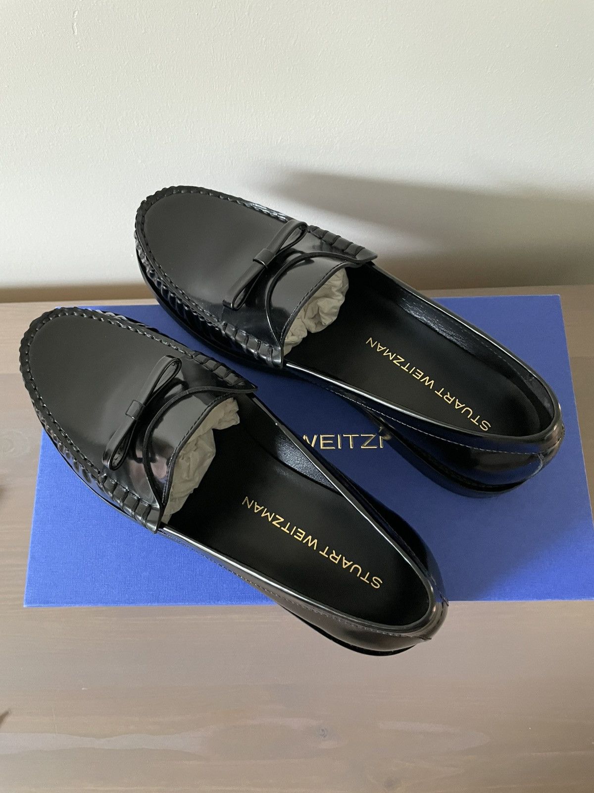 Stuart Weitzman Stuart Weitzman Lottie Bow Loafer Size US 9 / IT 39 - 8 Thumbnail