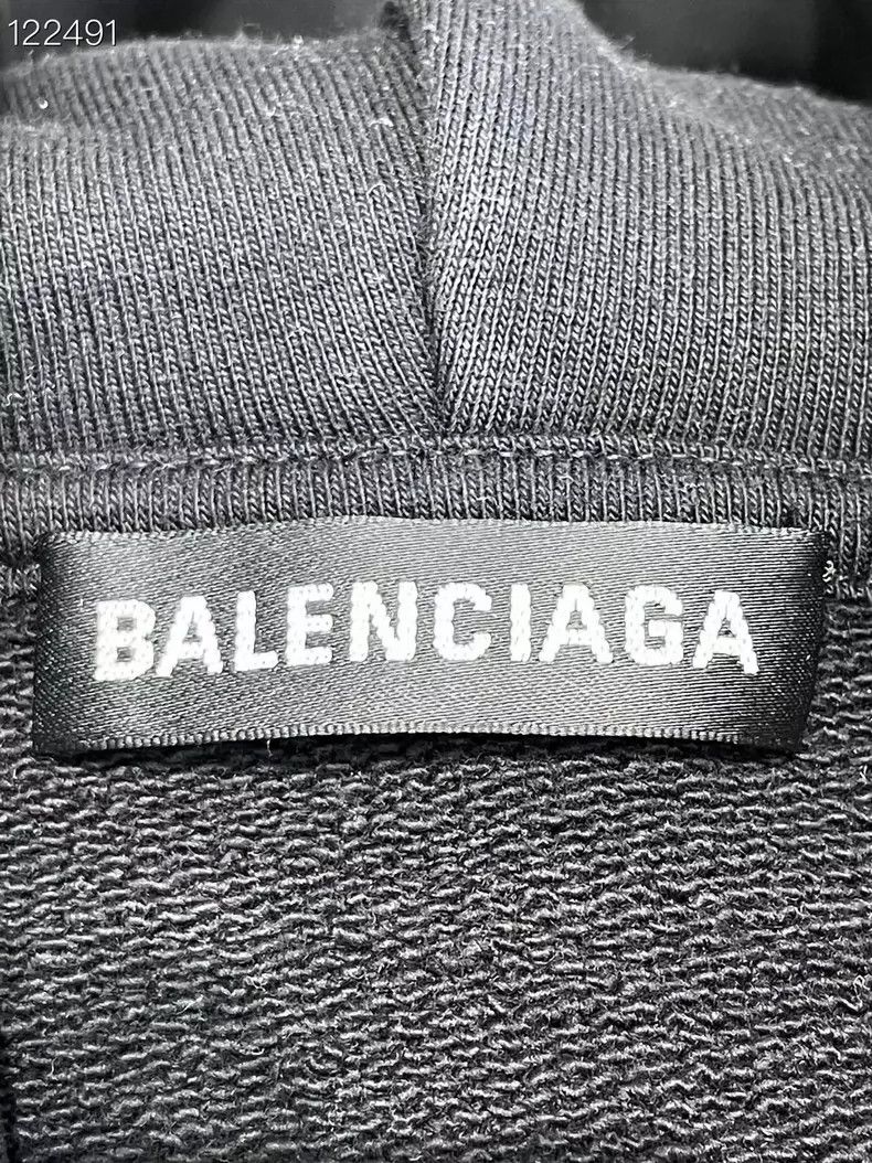 Balenciaga Balenciaga Black Mailbox Hoodie Size US M / EU 48-50 / 2 - 4 Thumbnail