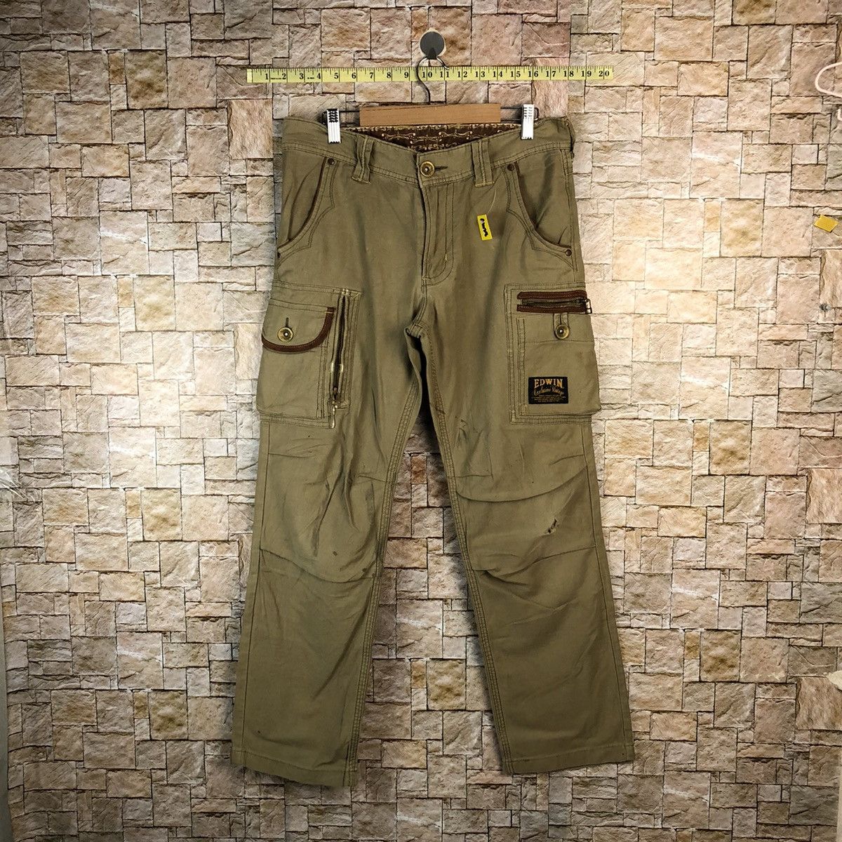 Edwin Brown Cargo Multipocket Pants #A1028