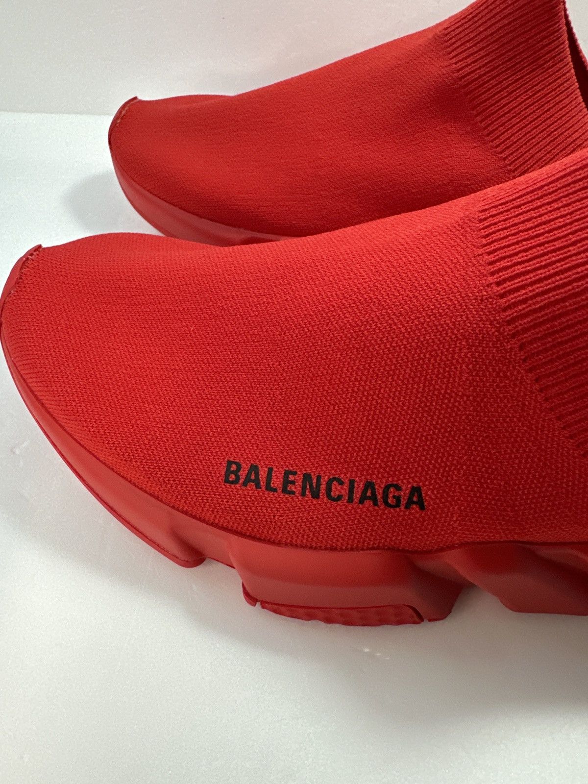 Balenciaga New Authentic Women’s Balenciaga Red Speed Mule sneakers San Size US 9.5 / EU 42-43 - 11 Thumbnail