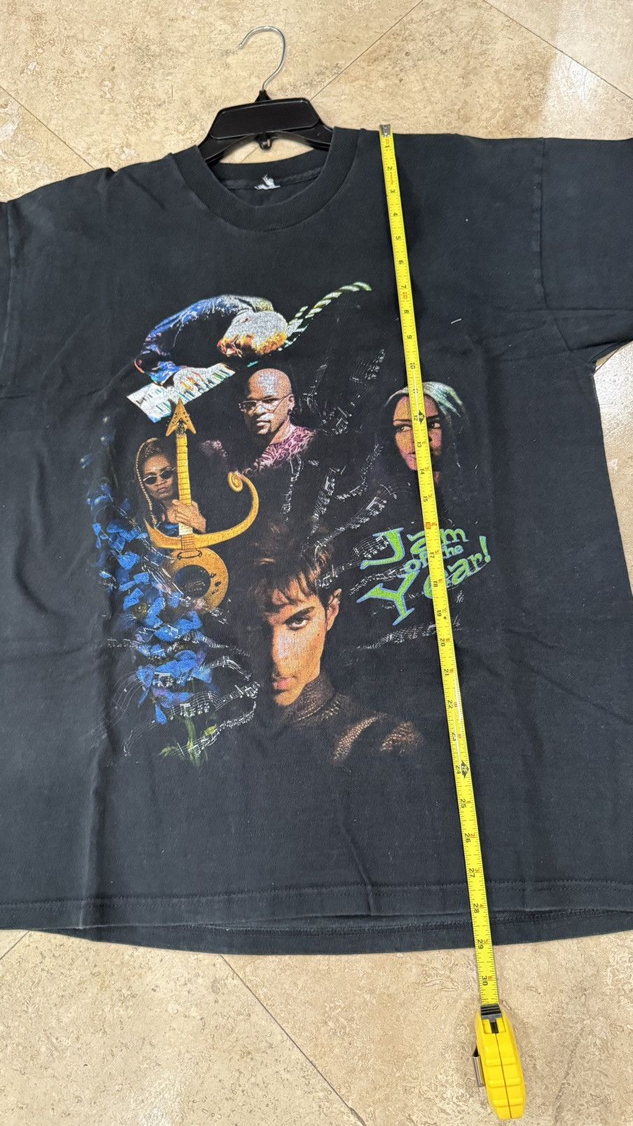 Band Tees Prince Jam Of The Year Representin' Tha Funk Tee Size Large Size US L / EU 52-54 / 3 - 5 Thumbnail