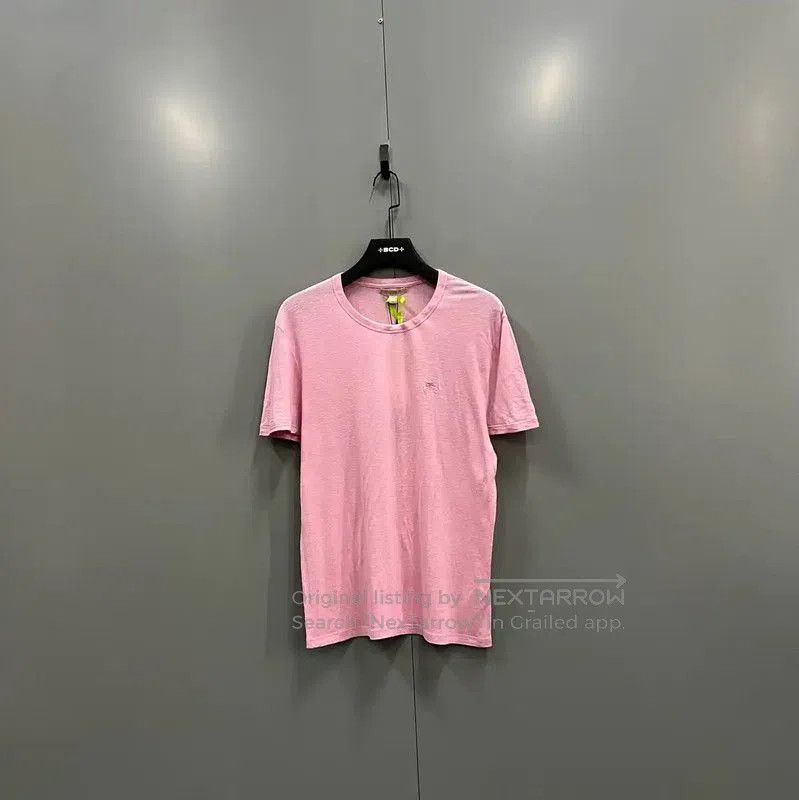 Burberry Burberry Summer Pink Cotton Short Sleeve T-Shirt. Size M / US 6-8 / IT 42-44 - 1 Thumbnail