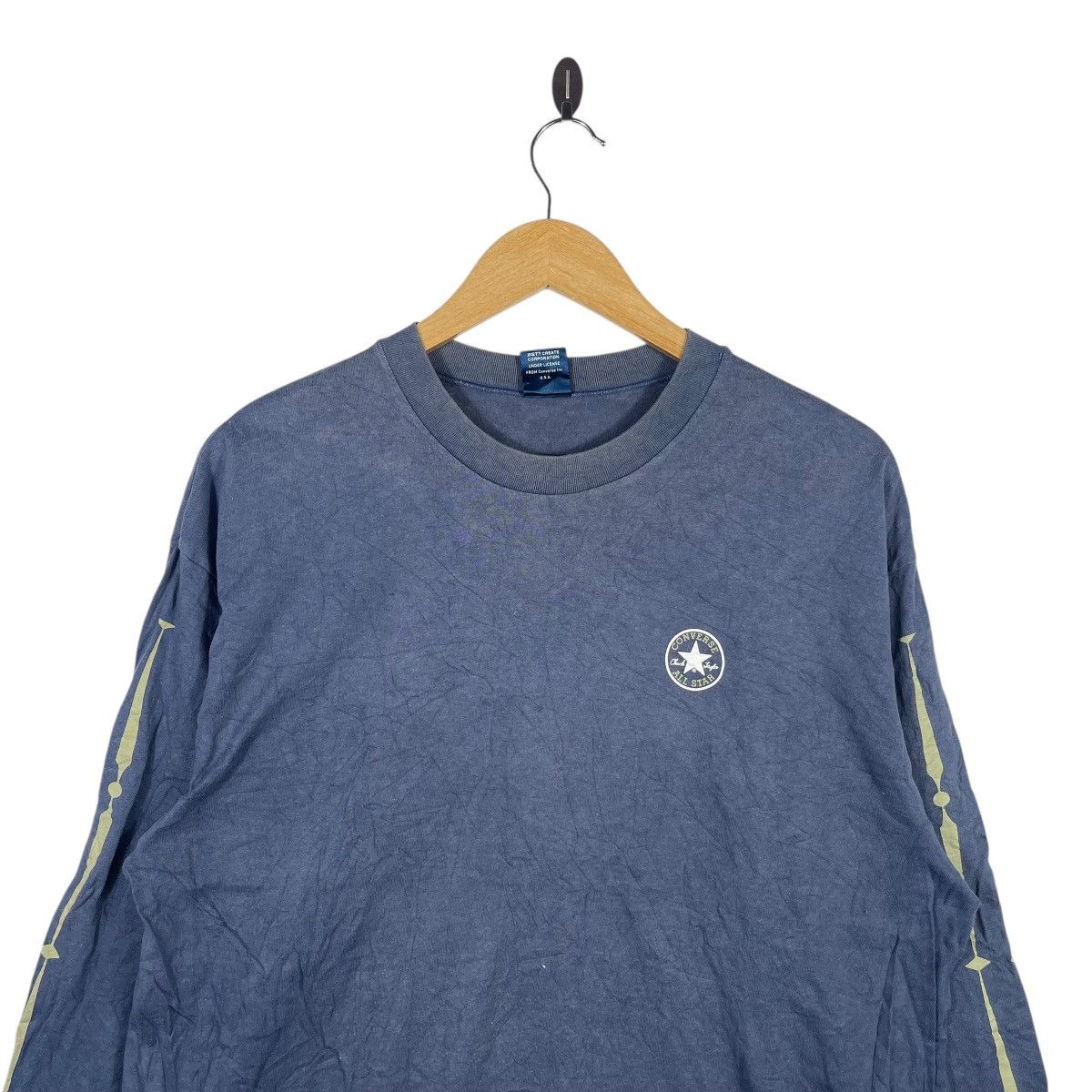 Converse Converse All Star Long Sleeve T-Shirt Licensed Japan Release Size US L / EU 52-54 / 3 - 2 Thumbnail