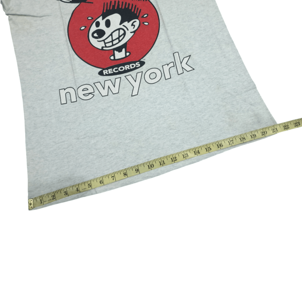 Vintage 90s Nervous Records T-shirt Size US M / EU 48-50 / 2 - 13 Thumbnail