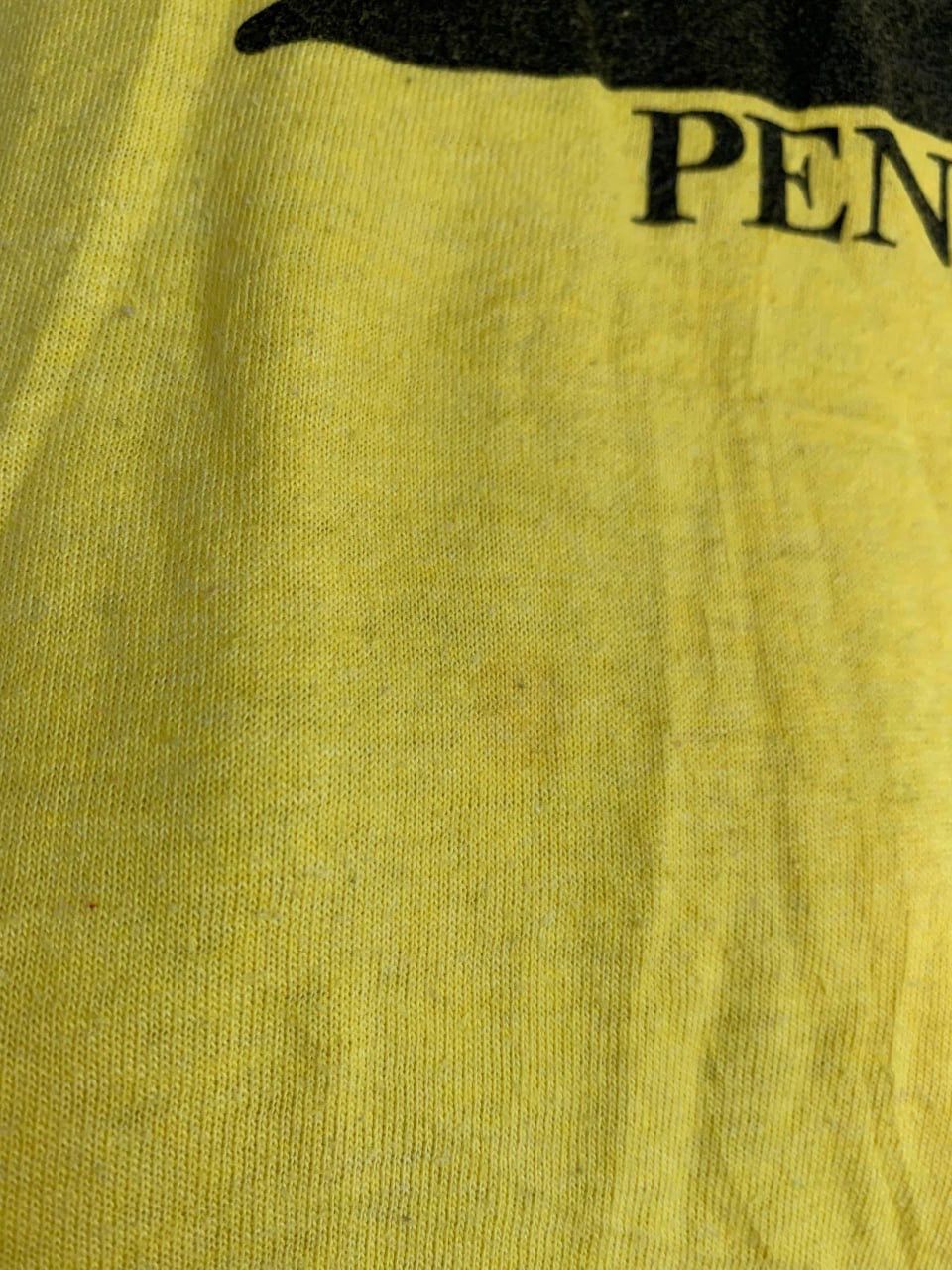 Vintage Vintage 1987 Peninsula Metric Century TWC Yellow T-Shirt Size US M / EU 48-50 / 2 - 15 Thumbnail