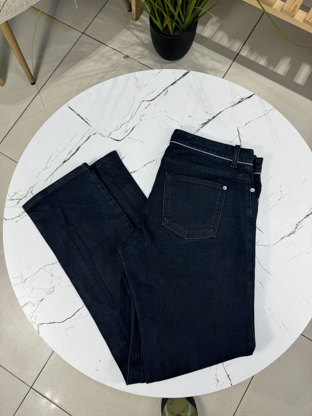 Balenciaga Balenciaga waxed black denim FW08 Size US 35 - 14 Thumbnail