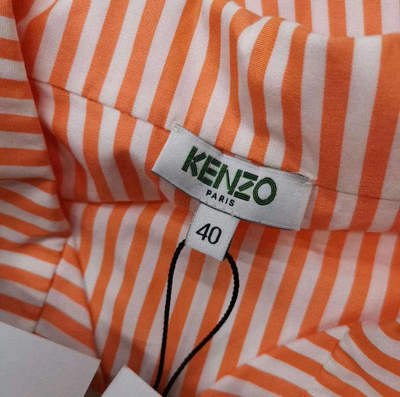 Kenzo KENZO Cotton casual striped long sleeve shirt Size XS / US 0-2 / IT 36-38 - 5 Thumbnail
