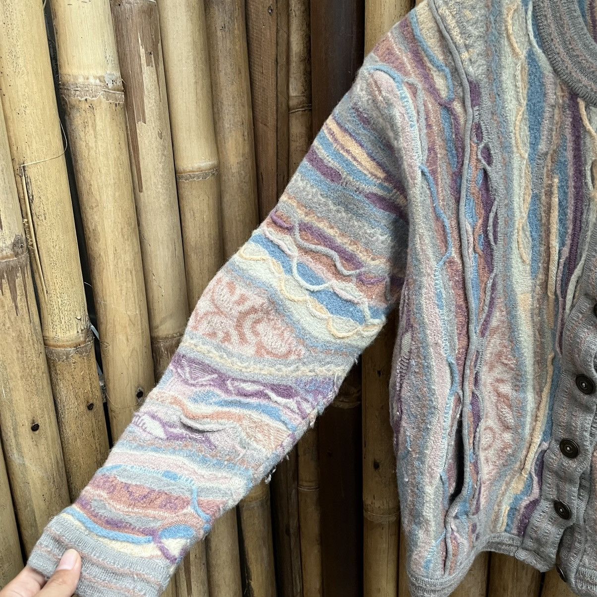 Coogi Vintage Coogi Cardigan Sweater Button 90s Pastel Colour Size S / US 4 / IT 40 - 5 Thumbnail