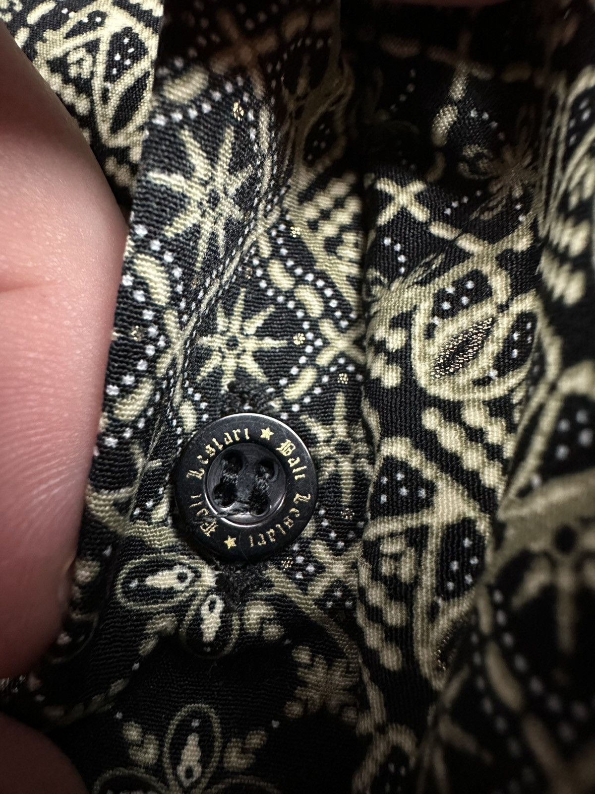 Designer Bali Lestari Ethnic Batik Shirt Vintage Indonesian Pattern Size US XL / EU 56 / 4 - 8 Thumbnail